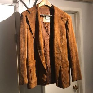 Vintage Leather Brazilian Blazer